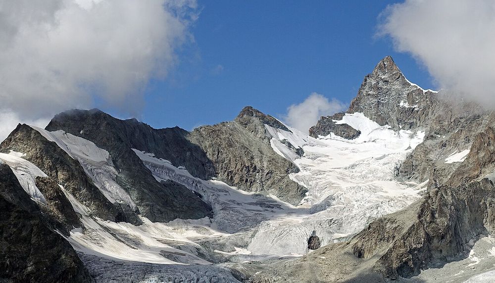 Gabelhorngletscher in 2019.