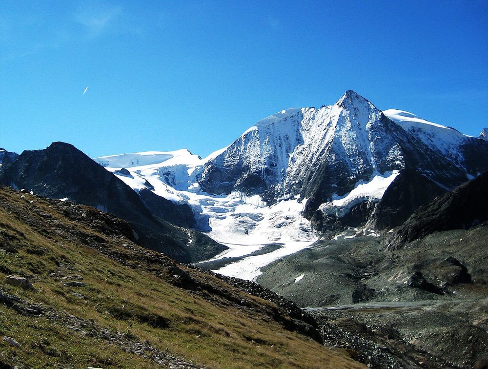 Glacier de Cheilon in 2007.