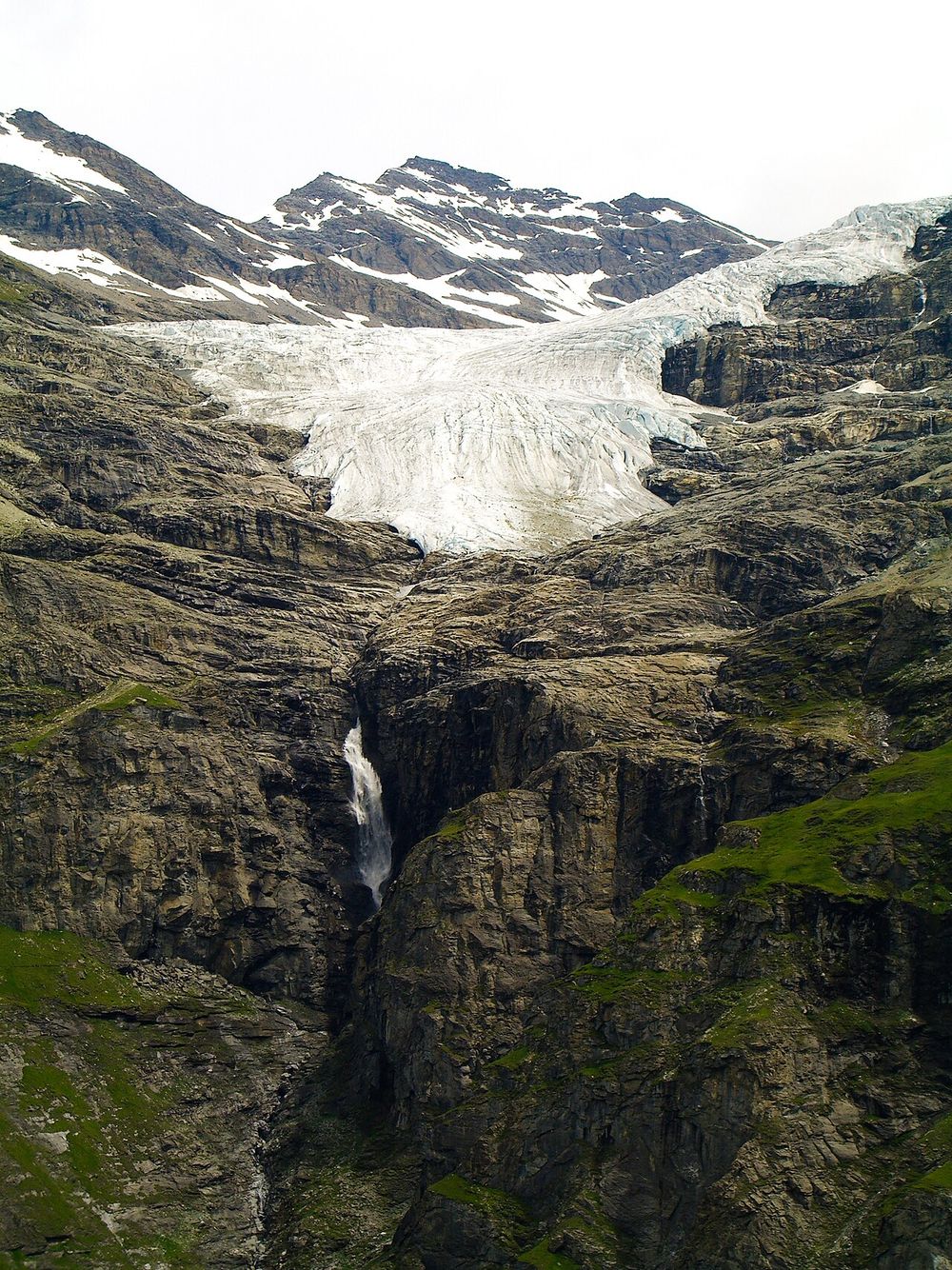 Glacier du Giétro in 2006.
