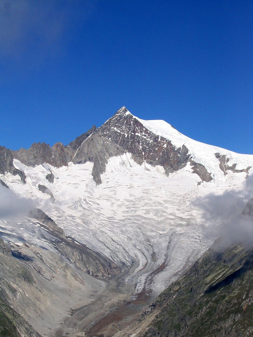 Mittelaletschgletscher in 2005.