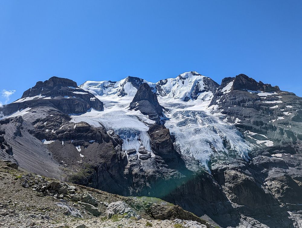 Morgenhorngletscher in 2022.