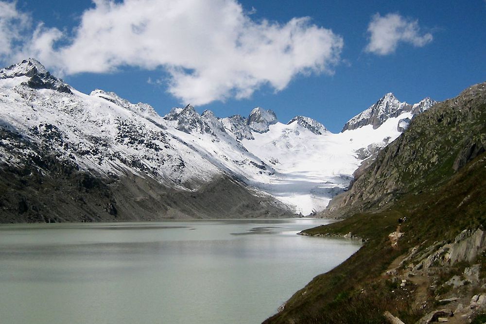 Oberaargletscher in 2006.