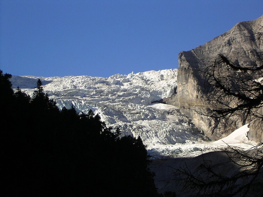 Rosenlouwigletscher in 2006.