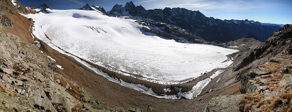 Silvrettagletscher in 2007.