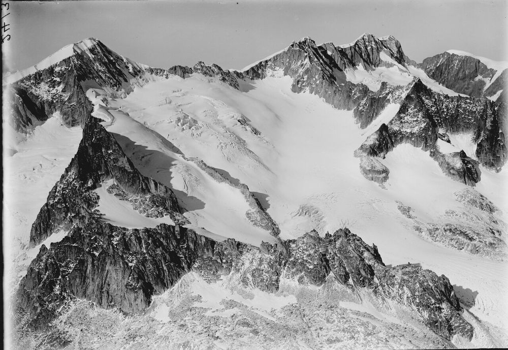 Tiefengletscher in 1919.