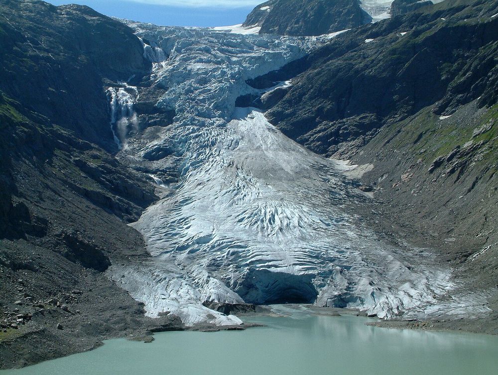 Triftgletscher in 2006.