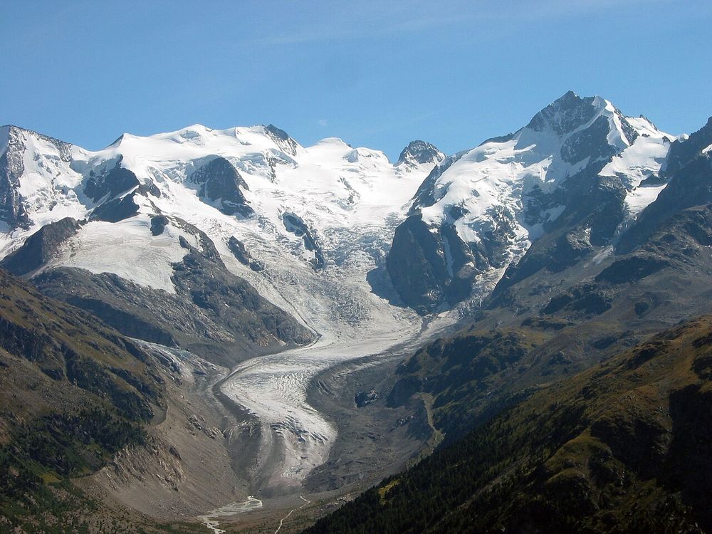 Vadret da Morteratsch in 2007.