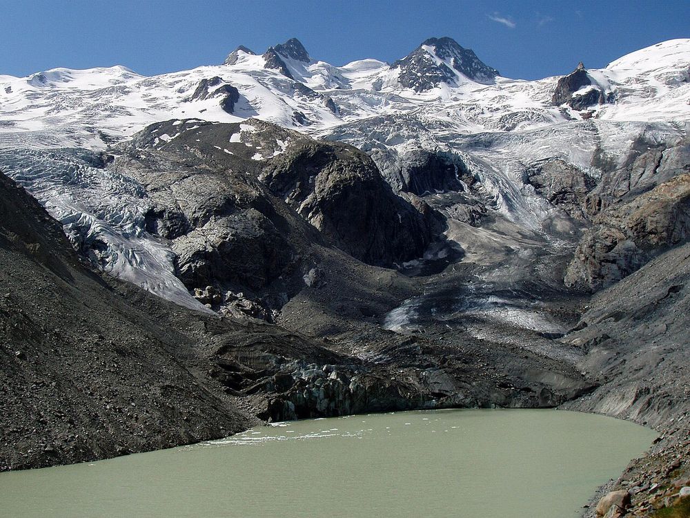 Vadret da Roseg in 2005.