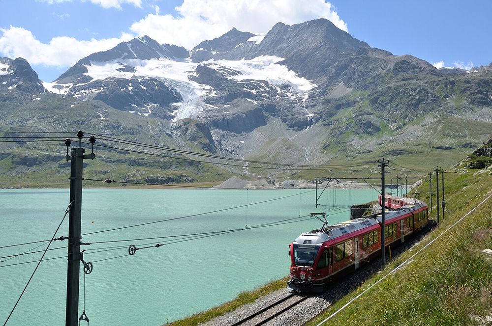 Vadret dal Cambrena in 2013.