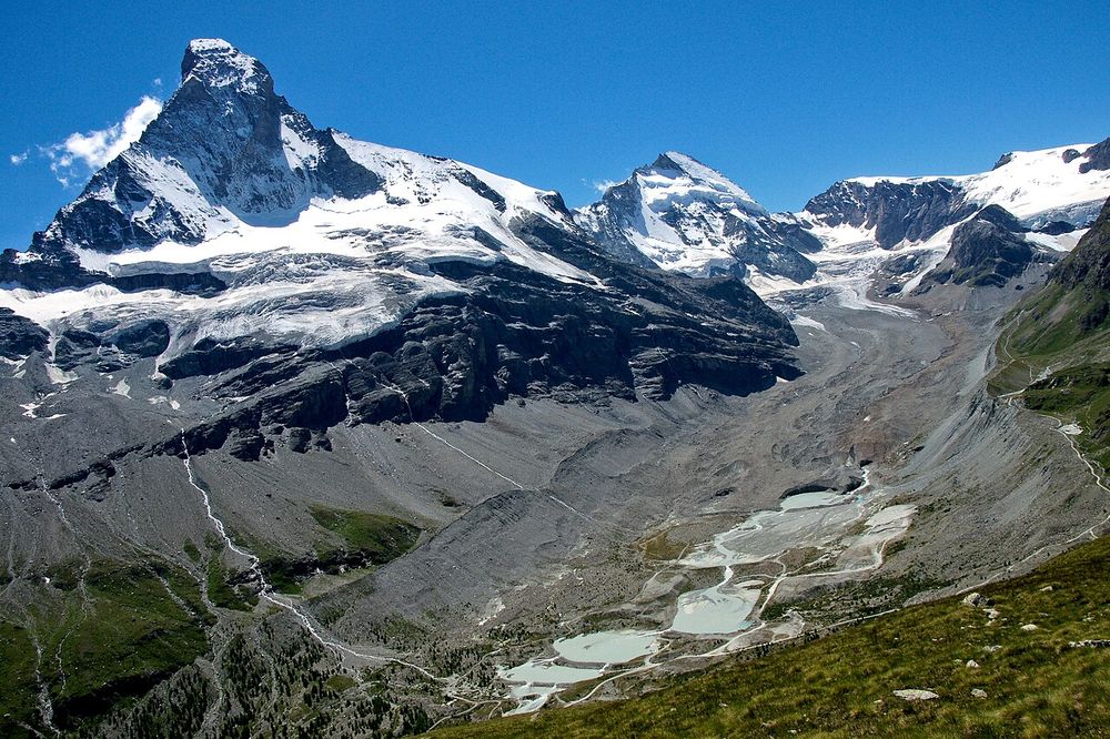 Zmuttgletscher in 2006.